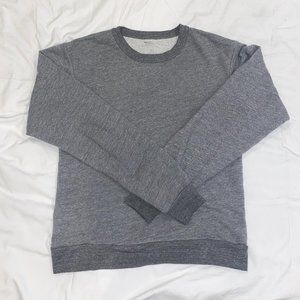 American Apparel Grey Crew Neck French Terry Sweater Size Extra Small